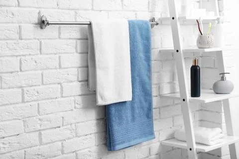 Design of the bathroom. Stock Photos