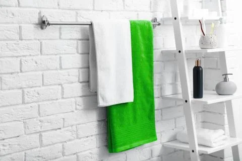 Design of the bathroom. Stock Photos