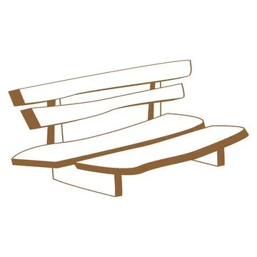 Design bench vector illustration Stock Illustration