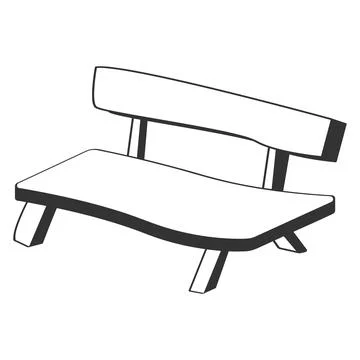 Design bench vector illustration Stock Illustration