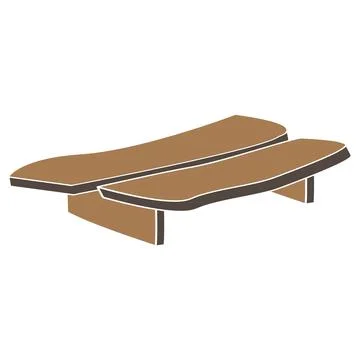 Design bench vector illustration Stock Illustration