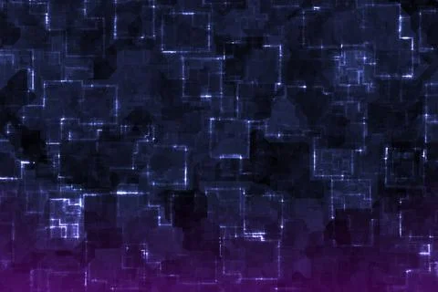 Design blue digital glowing computer graphic background illustration Stock Illustration