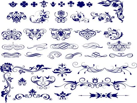 Design border Laser cut cnc panel design for metal, wooden room divider. Stock Illustration