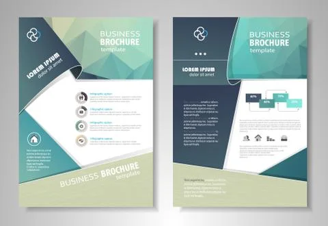 Design brochures Stock Illustration