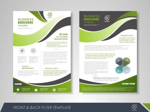 Design brochures Stock Illustration