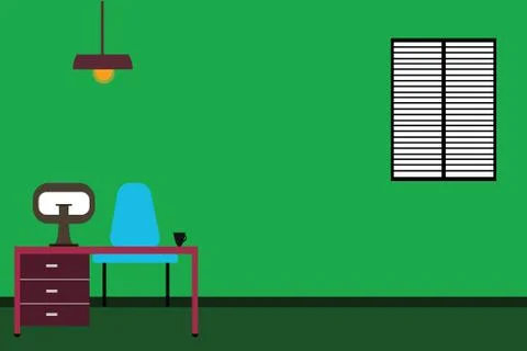 Design business concept Empty copy space modern abstract background Work Space Illustrazione stock