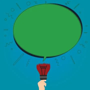 Design business concept Empty copy space modern abstract background Blank Oval 스톡 일러스트