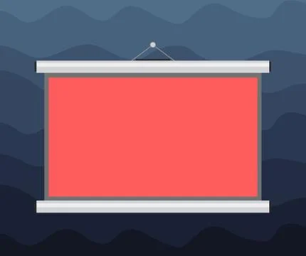 Design business concept Empty template copy space text for Ad website isolated 스톡 일러스트