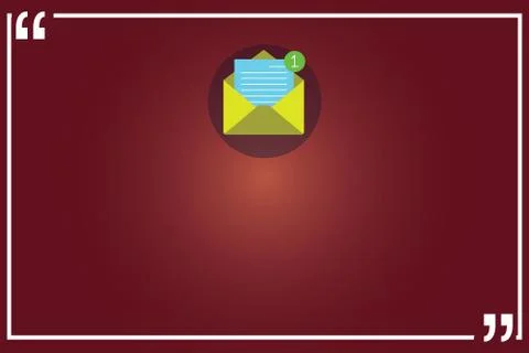 Design business Empty template isolated Minimalist graphic layout template for Stock Illustration