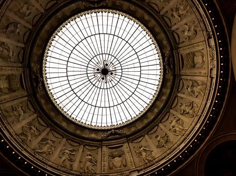 Design of a casino ceiling Stock Photos