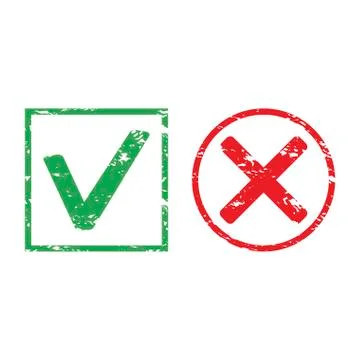 Design check rubber stamp Stock Illustration