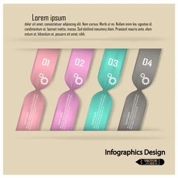 Design clean banners template Stock Illustration