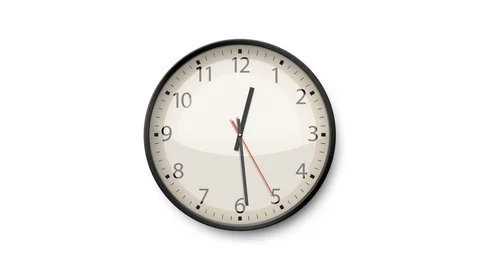 Design Clock Time Lapse Video stock 120354756
