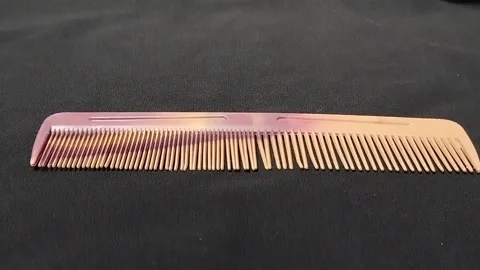 The design concept of this big comb is very elegant Stock Footage 224792001