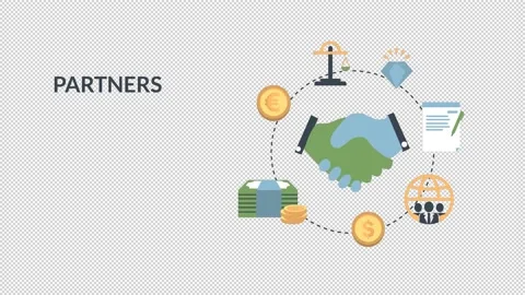 Design Concept Partners Stock Footage 221383836