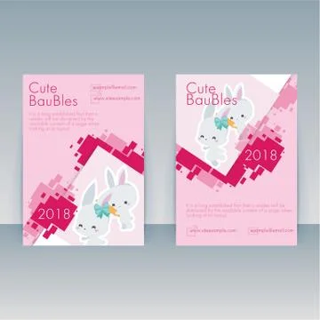 Design cover, vector template brochures, flyers, presentations, leaflet, a4 s Stock Illustration