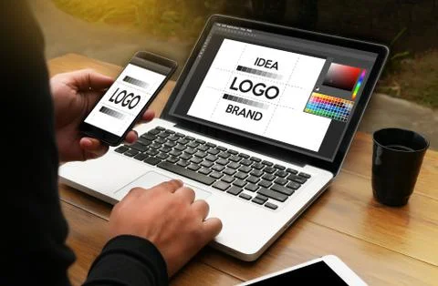 Design creative creativity work brand designer sketch graphic  logo design Bu 스톡 사진