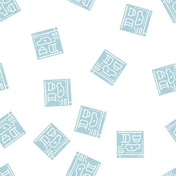 Design development and car appearance glyph seamless pattern イラスト素材