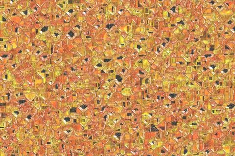 Design digital crystal pattern computer graphics texture illustration Stock Illustration