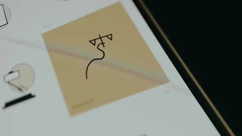Design element of balancing scales for the concept of advocacy Stock-Footage 333405063