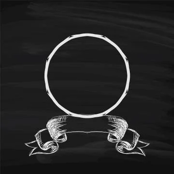 Design element. Beauty decorative frame for text 스톡 일러스트