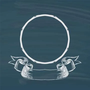 Design element. Beauty decorative frame for text 스톡 일러스트