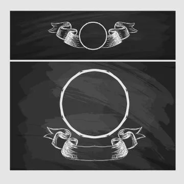 Design element. Beauty decorative frame for text Stock Illustration