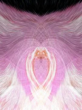 Design element for graphics Visionary surreal artworks Fractal Wall Art Des.. Stockillustratie