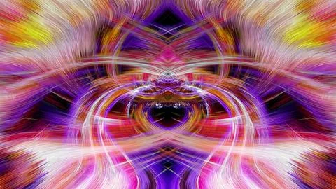 Design element for graphics Visionary surreal artworks Fractal Wall Art Des.. 스톡 일러스트