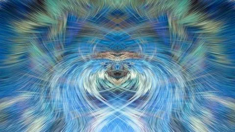Design element for graphics Visionary surreal artworks Fractal Wall Art Des.. Stock Illustration