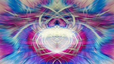 Design element for graphics Visionary surreal artworks Fractal Wall Art Des.. Stockillustratie