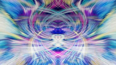 Design element for graphics Visionary surreal artworks Fractal Wall Art Des.. Ilustración de archivo