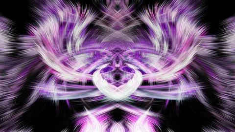 Design element for graphics Visionary surreal artworks Fractal Wall Art Des.. Stock Illustration