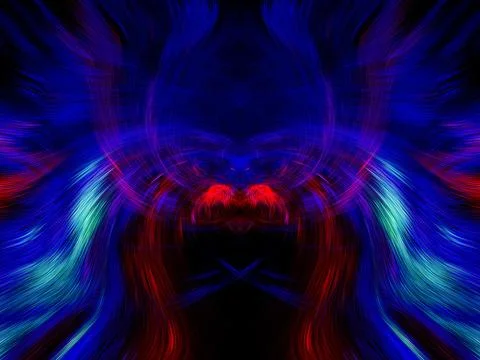 Design element for graphics Visionary surreal artworks Fractal Wall Art Des.. イラスト素材