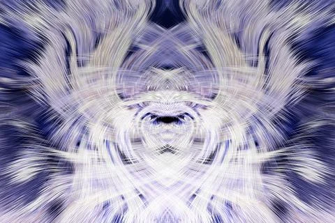 Design element for graphics Visionary surreal artworks Fractal Wall Art Des.. Stock Illustration