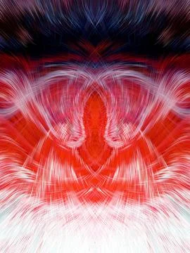 Design element for graphics Visionary surreal artworks Fractal Wall Art Des.. Stock Illustration