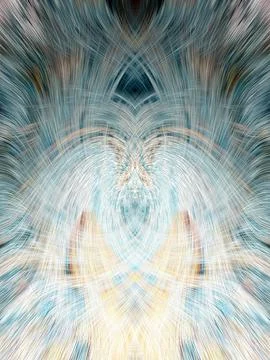 Design element for graphics Visionary surreal artworks Fractal Wall Art Des.. Ilustración de archivo
