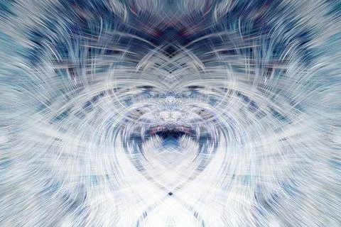 Design element for graphics Visionary surreal artworks Fractal Wall Art Des.. 스톡 일러스트