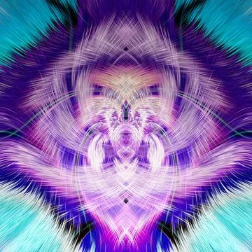 Design element for graphics Visionary surreal artworks Fractal Wall Art Des.. 스톡 일러스트