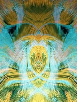 Design element for graphics Visionary surreal artworks Fractal Wall Art Des.. イラスト素材