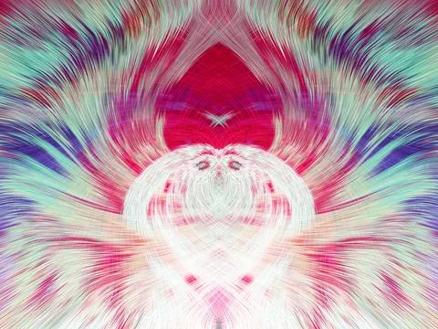 Design element for graphics Visionary surreal artworks Fractal Wall Art Des.. イラスト素材