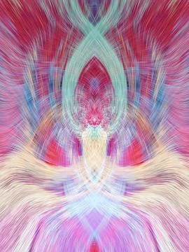 Design element for graphics Visionary surreal artworks Fractal Wall Art Des.. イラスト素材