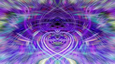 Design element for graphics Visionary surreal artworks Fractal Wall Art Des.. 스톡 일러스트