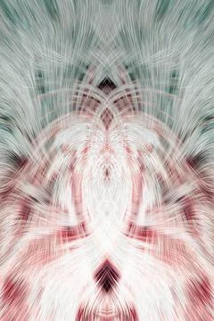 Design element for graphics Visionary surreal artworks Fractal Wall Art Des.. Illustrazione stock