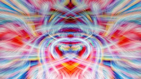 Design element for graphics Visionary surreal artworks Fractal Wall Art Des.. Stock Illustration