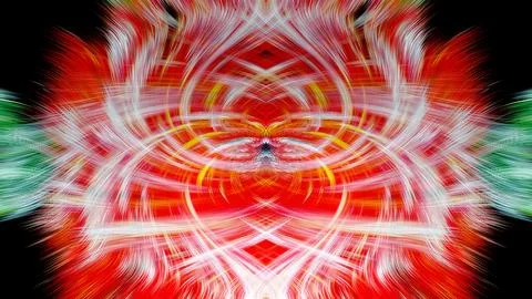 Design element for graphics Visionary surreal artworks Fractal Wall Art Des.. Stock Illustration