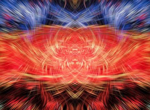 Design element for graphics Visionary surreal artworks Fractal Wall Art Des.. Ilustración de archivo
