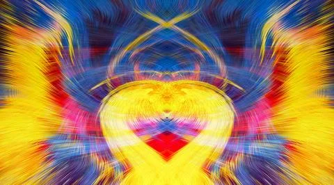 Design element for graphics Visionary surreal artworks Fractal Wall Art Des.. イラスト素材