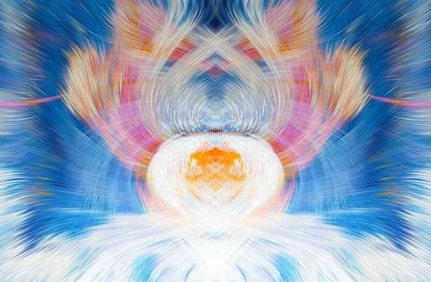 Design element for graphics Visionary surreal artworks Fractal Wall Art Des.. Ilustración de archivo