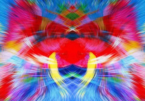 Design element for graphics Visionary surreal artworks Fractal Wall Art Des.. イラスト素材